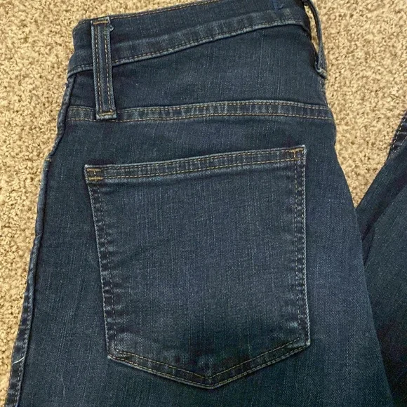 Madewell 10” High-Rise Dark Wash Skinny Jean - Picture 2 of 5